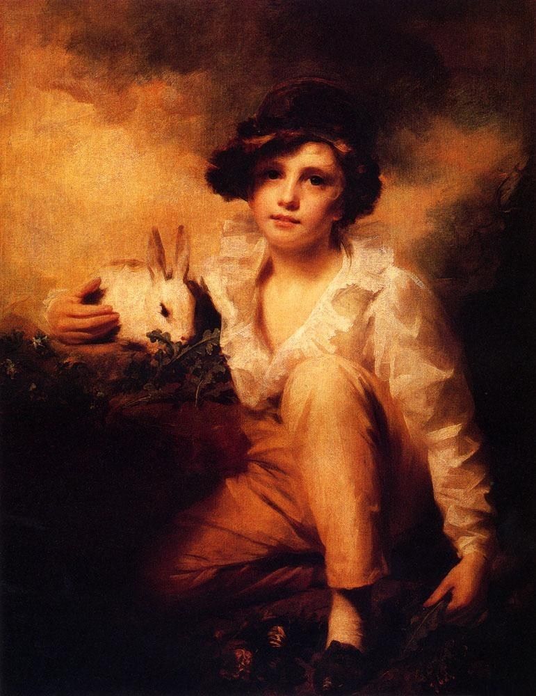 Sir Henry Raeburn Boy And Rabbit